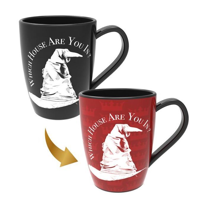 Wow Stuff Harry Potter Sorting Hat Heat-Change Mug - Gryffindor