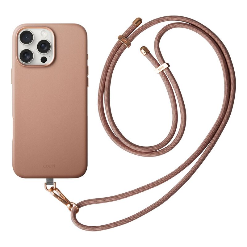 UNIQ Coehl iPhone 16 Pro (2024) Case 6.3 Magnetic Charging Muse - Dusty Nude (Dusty Nude)