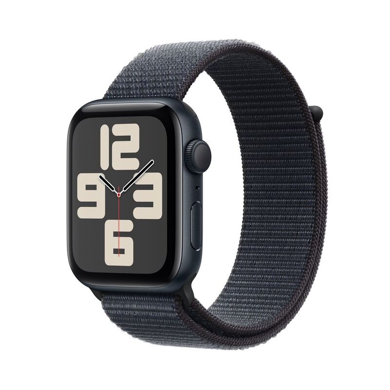 Apple Watch SE (2024) GPS 40mm Midnight Aluminium Case with Ink Sport Loop