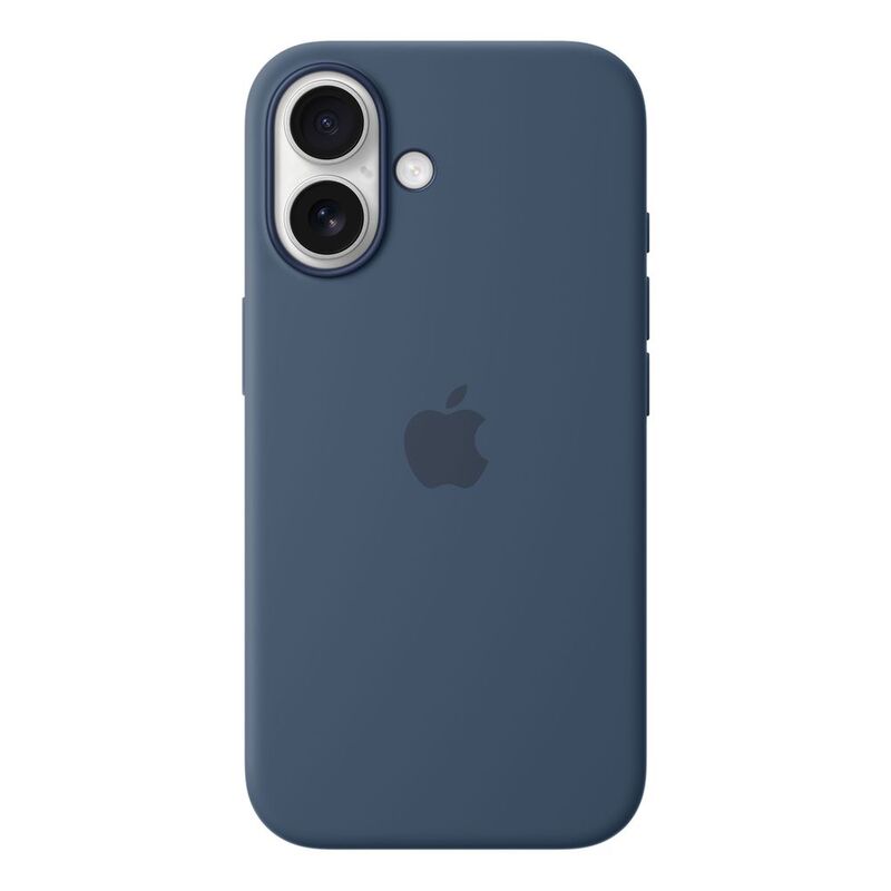 Apple iPhone 16 Silicone Case with MagSafe - Denim