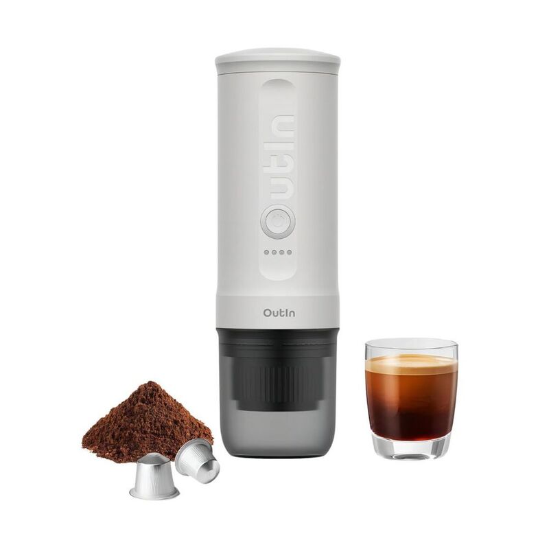 Outin Nano Portable Espresso Machine 30ml - Pearl White Outin Nano Portable Espresso Machine 30ml - Pearl White