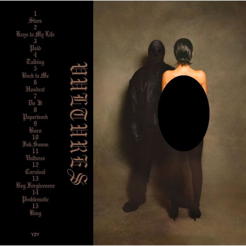 Vultures 1 (Black Shell Colored Cassette) (Limited Edition) | Kanye West & Ty Dolla Sign