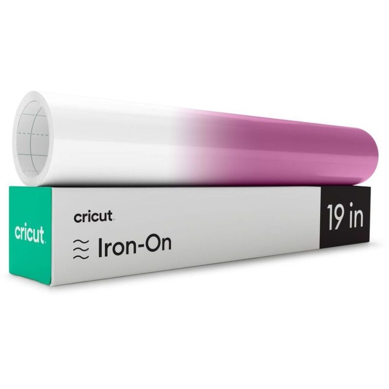 Cricut UC-Activated Color-Changing Iron-On Roll (30.5 x 61cm) - White To Red Cricut UC-Activated Color-Changing Iron-On Roll (30.5 x 61cm) - White To Red