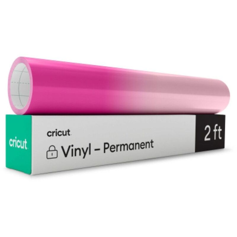 Cricut Heat-Activated Color-Changing Vinyl Permanent (2Ft) - Magenta To Light Pink Cricut Heat-Activated Color-Changing Vinyl Permanent (2Ft) - Magenta To Light Pink