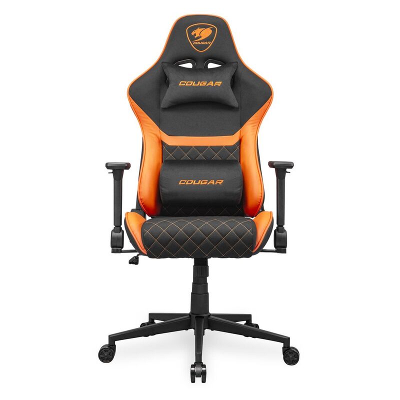 Cougar Armor One V2 Gaming Chair - Orange Fabric
