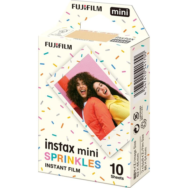 Fujifilm Instax Mini Film Sprinkles Instant Film (10 Sheets)