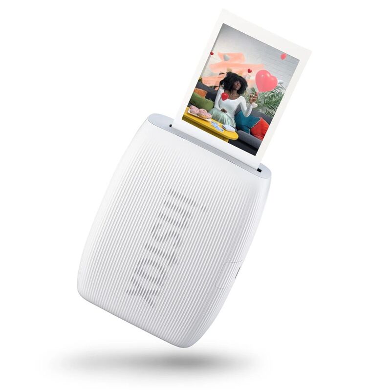 Fujifilm Instax Mini Link 3 Instant Photo Printer Kit - Clay White