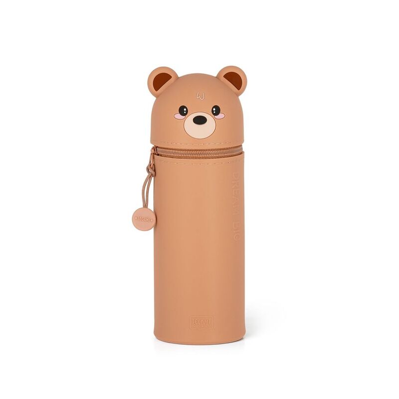 Legami 2-In-1 Silicone Pencil Case - Kawaii - Teddy Bear Legami 2-In-1 Silicone Pencil Case - Kawaii - Teddy Bear