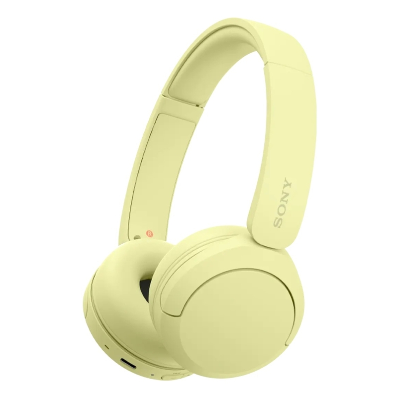 Sony WH-CH520 Bluetooth On-Ear Headphones - Yellow