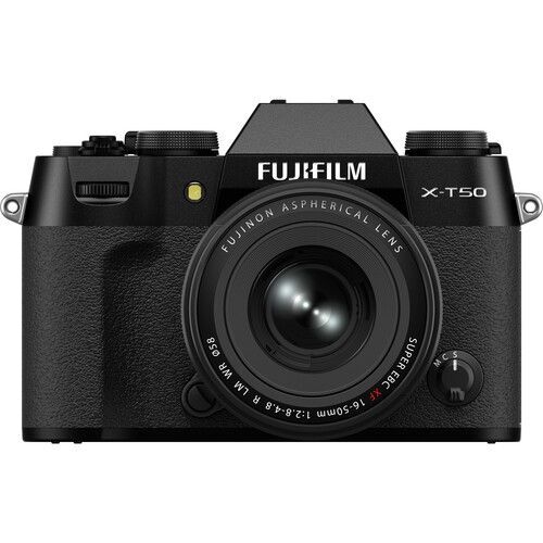 Fujifilm X-T50/XF16-50mm/ F2.8-4.8 R Camera Lens Kit - Black Fujifilm X-T50/XF16-50mm/ F2.8-4.8 R Camera Lens Kit - Black