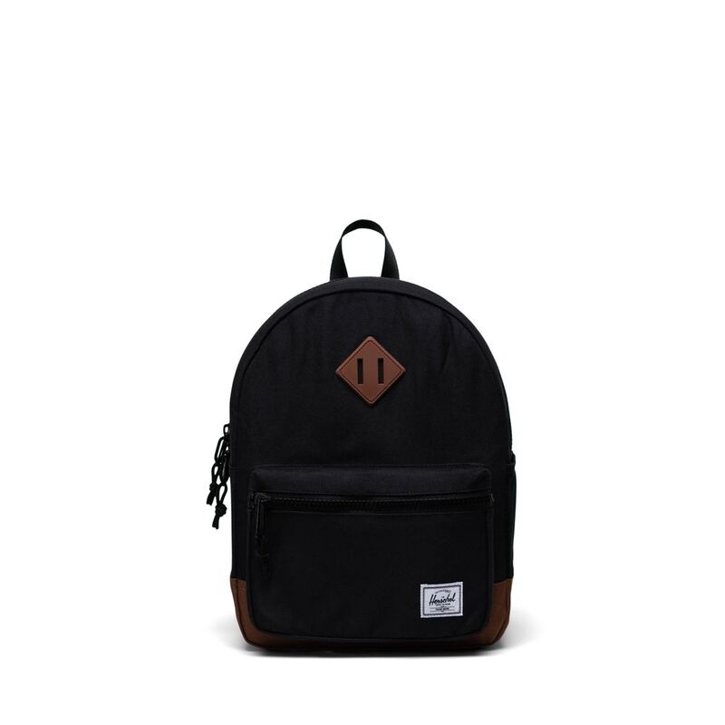 Herschel Heritage Kids Backpack - Black/Saddle Brown