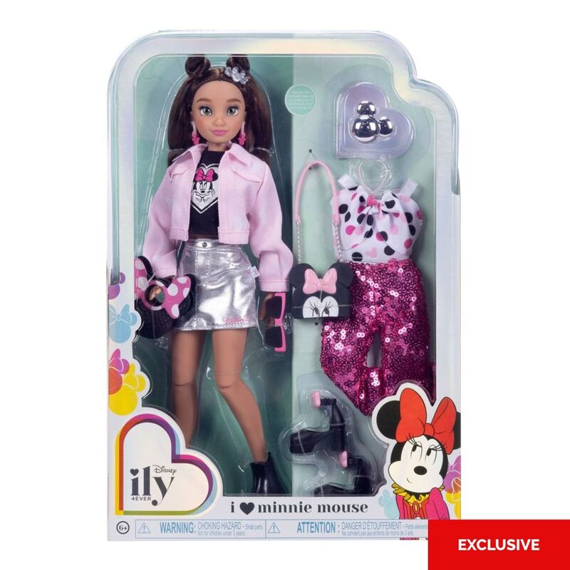 Jakks Pacific Disney Ily 4Ever I Love Minnie Mouse 12-Inch Doll With Accessories