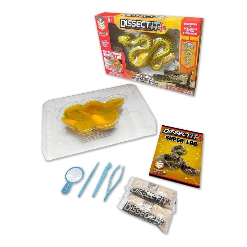 Slimy Dissect-It In Giftbox - Rattlesnake Slimy Dissect-It In Giftbox - Rattlesnake