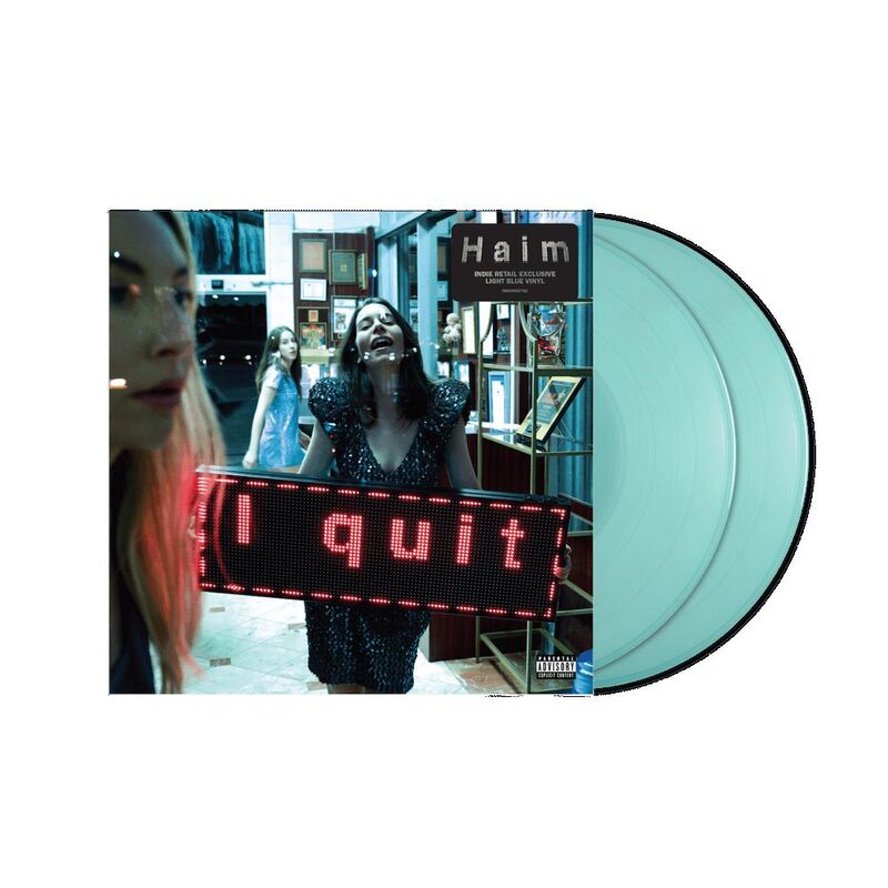 I Quit (Light Blue Colored Vinyl) (Limited Edition) (2 Discs) | Haim  I Quit (Light Blue Colored Vinyl) (Limited Edition) (2 Discs) | Haim