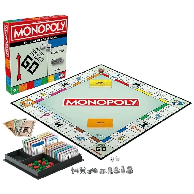 Hasbro Gaming Monopoly Classic Refresh Board Game