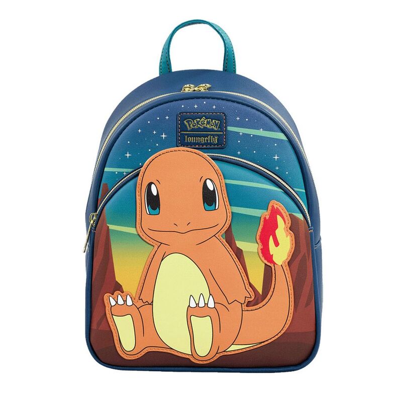 Loungefly Leather Pokemon Charmander Cosplay Mini Backpack