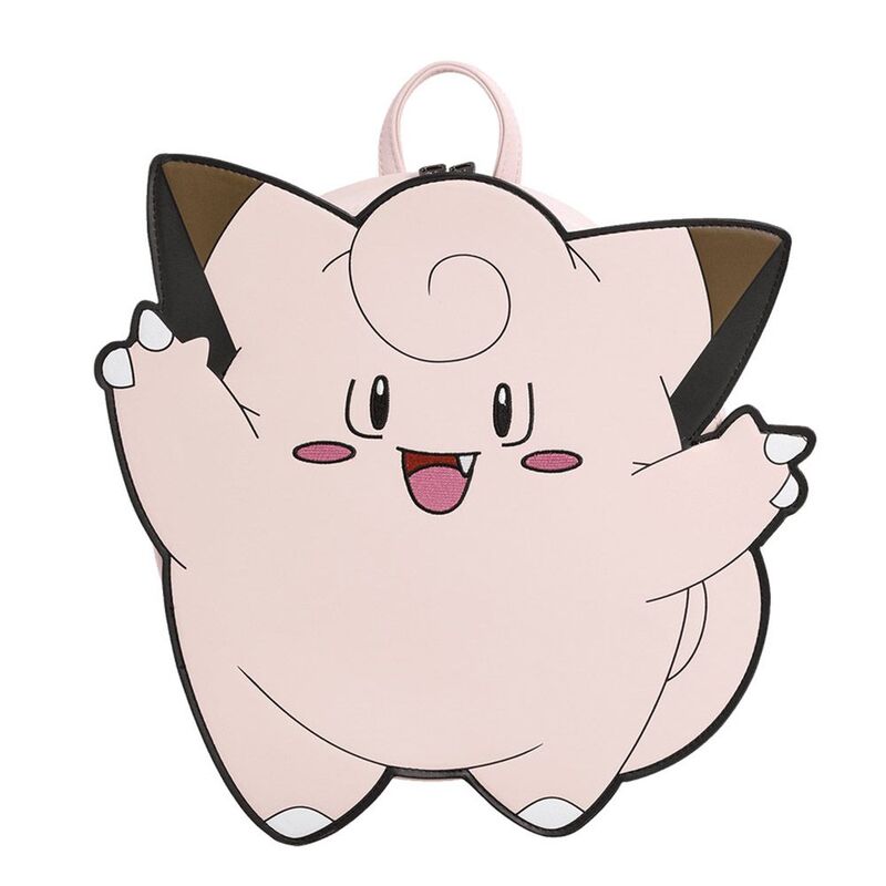 Loungefly Leather Pokemon Clefairy Cosplay Mini Backpack