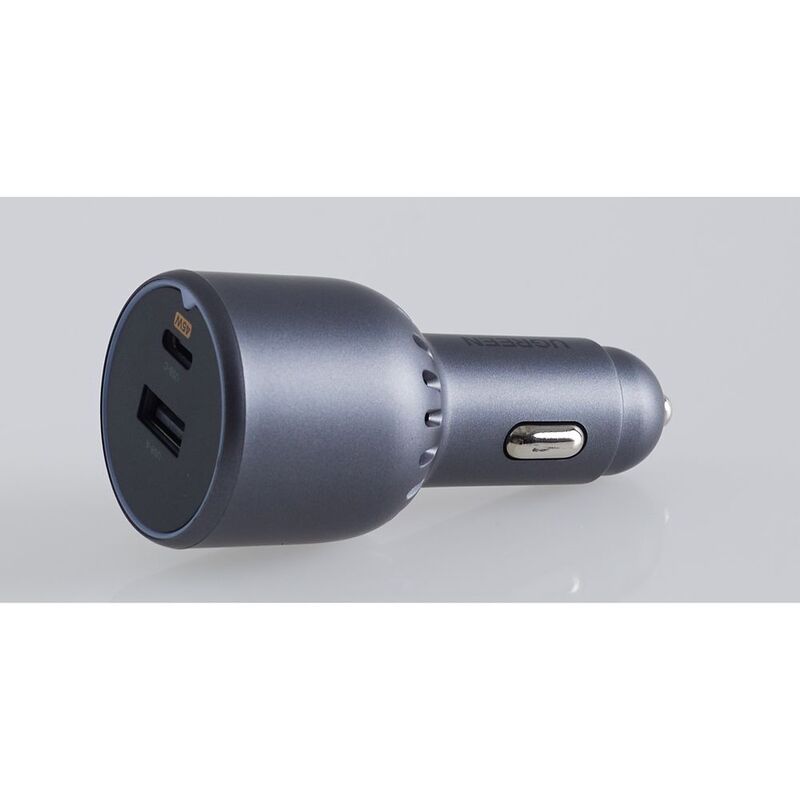 UGREEN USB-C Pd + USB-A 63W Fast Car Charger Without Cable UGREEN USB-C Pd + USB-A 63W Fast Car Charger Without Cable