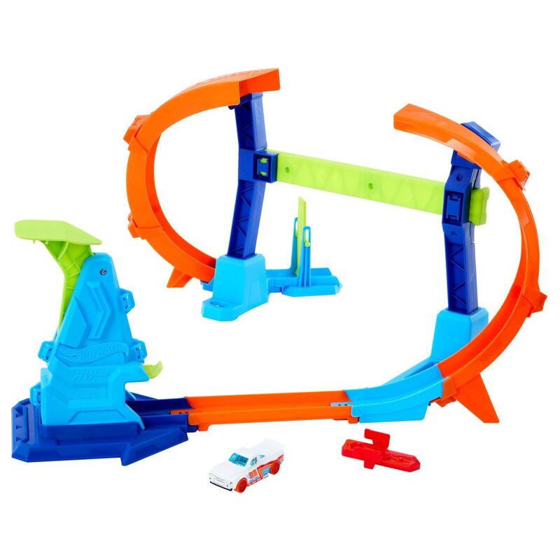 Mattel Hot Wheels Action Corkscrew Jump Champion Mattel Hot Wheels Action Corkscrew Jump Champion