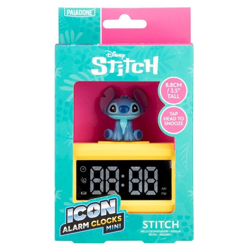 Paladone Stitch Mini Character Alarm Clock Paladone Stitch Mini Character Alarm Clock