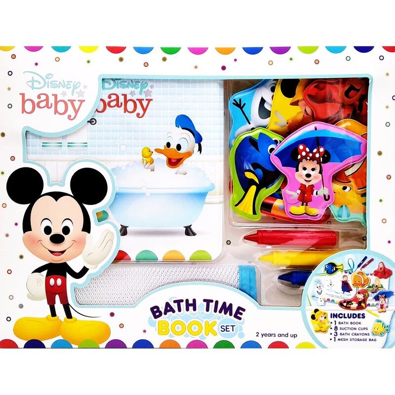 Disney Baby Bath Time Deluxe Book Set | Phidal Publishing Disney Baby Bath Time Deluxe Book Set | Phidal Publishing