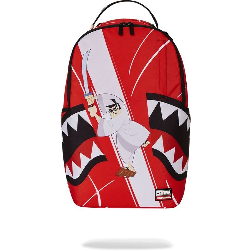Sprayground Samurai Jack Shark Mouth Slice DLXR Backpack Sprayground Samurai Jack Shark Mouth Slice DLXR Backpack