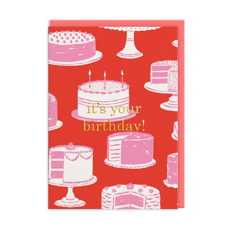Ohh Deer Cake Stands Happy Birthday Greeting Card (A6) Ohh Deer Cake Stands Happy Birthday Greeting Card (A6)