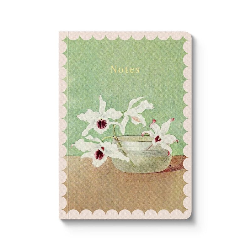 Ohh Deer White Orchid In Water Perfect Bound Notebook (A6) (12229) Premium Paperback Notebook (A6) Ohh Deer White Orchid In Water Perfect Bound Notebook (A6) (12229) Premium Paperback Notebook (A6)