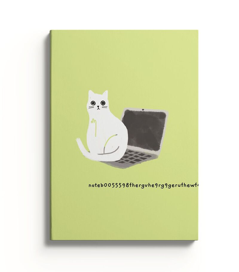Ohh Deer Laptop Paperback Notebook (A5) Ohh Deer Laptop Paperback Notebook (A5)