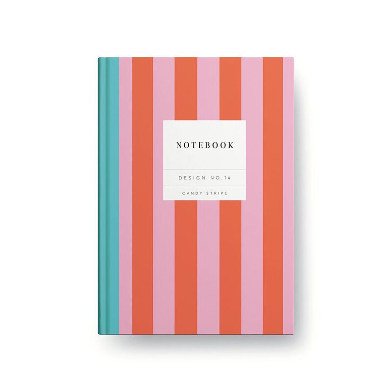 Ohh Deer Design No.14 Candy Stripe (10586) Premium Hardback Notebook (A5) Ohh Deer Design No.14 Candy Stripe (10586) Premium Hardback Notebook (A5)