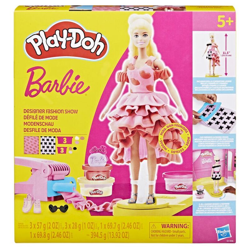 Hasbro Play-Doh Barbie Designer Fashion Show Playset