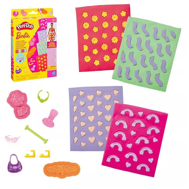 Hasbro Play-Doh Barbie Flowers And Florals Playset