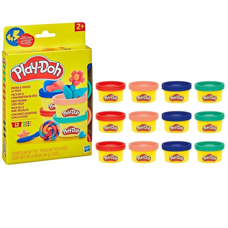 Hasbro Play-Doh Treats And Favors (Pack of 12)