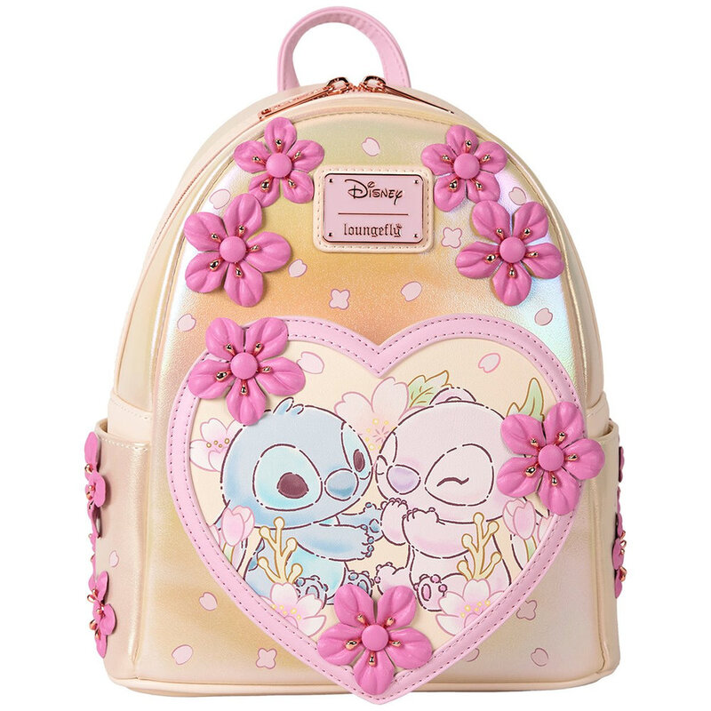 Loungefly Leather Disney Cute Stitch Mini Backpack