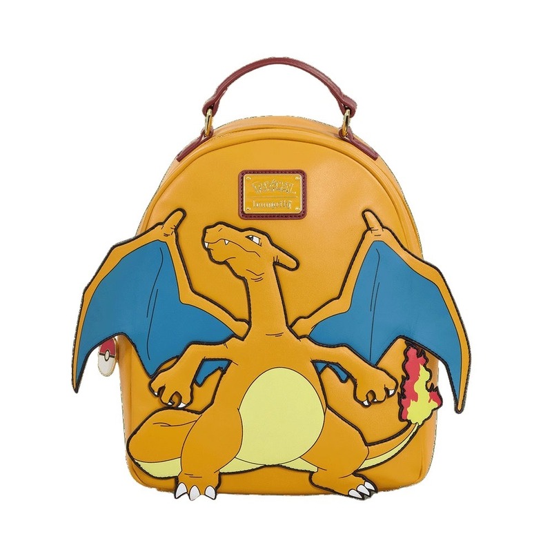 Loungefly Leather Pokemon Charizard Cosplay Mini Backpack
