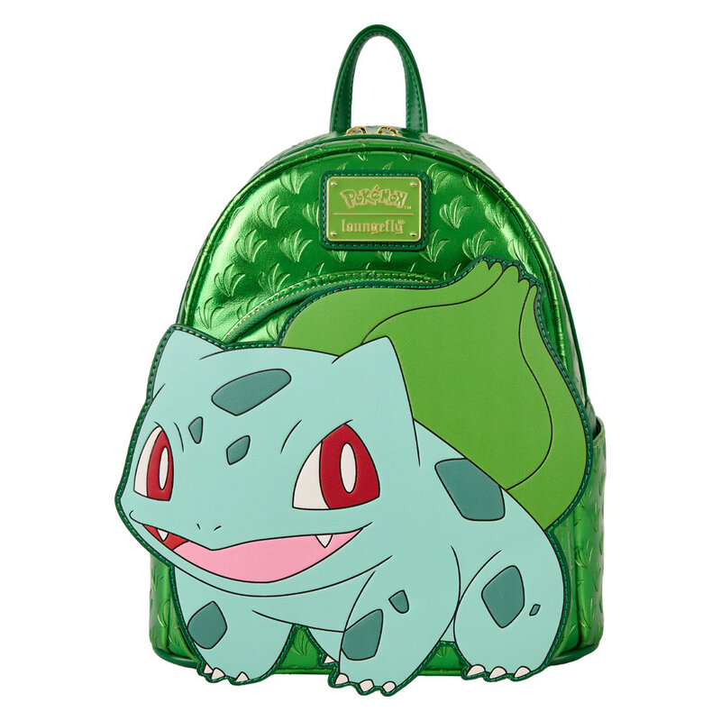 Loungefly Leather Pokemon Bulbasaur Mini Backpack