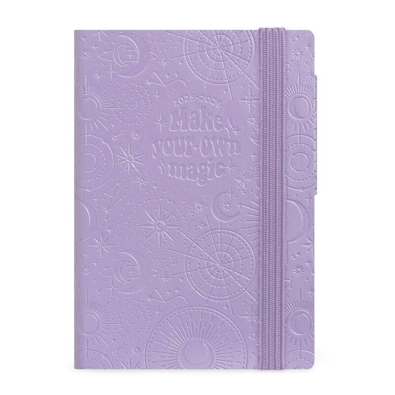 Legami 16 - Month Diary - 2025/2026 - Small Daily Diary - Mystic Lilac