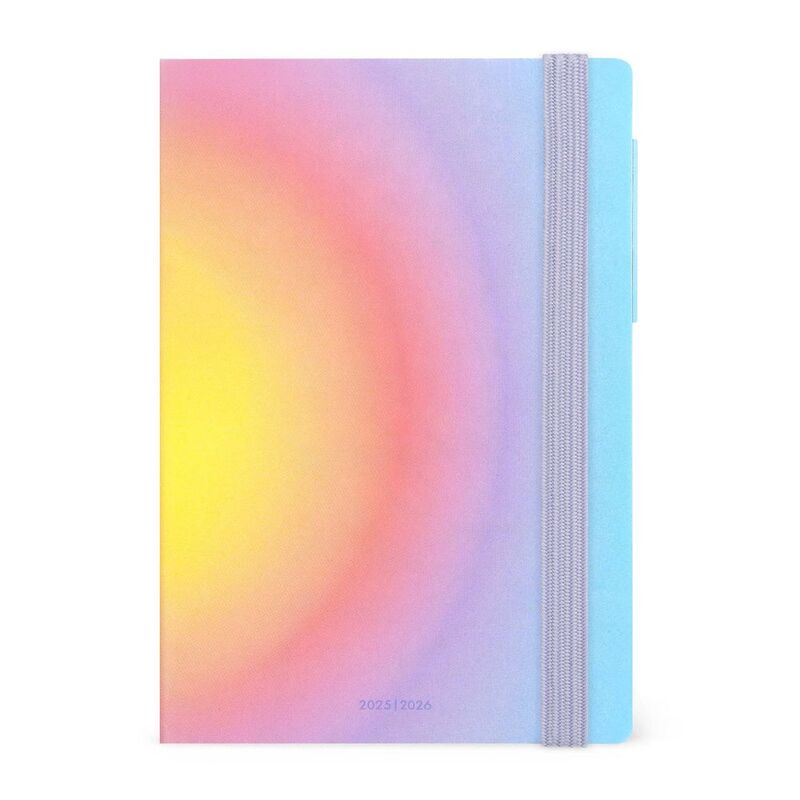 Legami 16 - Month Diary - 2025/2026 - Medium Daily Diary - Aura