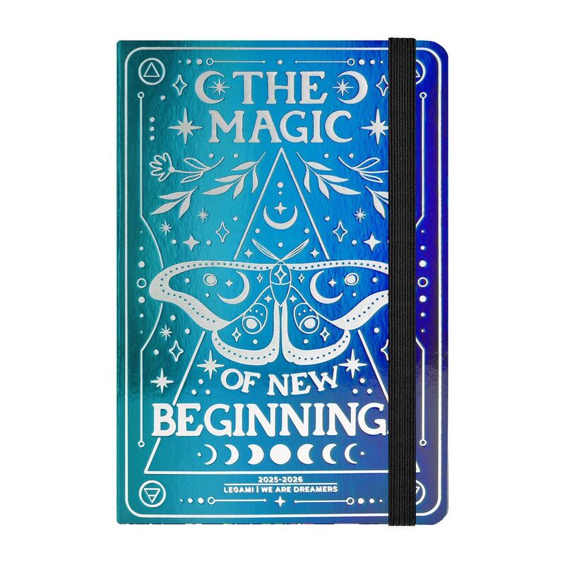 Legami 16 - Month Diary - 2025/2026 - Medium Photo Weekly Diary - Moth