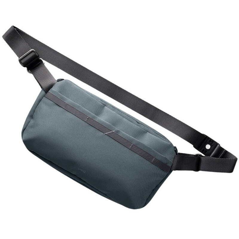 UNIQ Denver Canvas Crossbody Bag (5L) - Cadet Blue