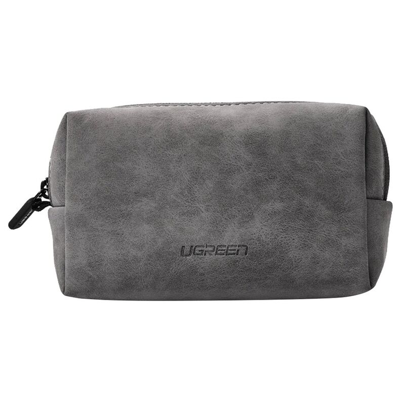 Ugreen Electronics Accessories Storage Pouch Bag With Lanyard - Grey