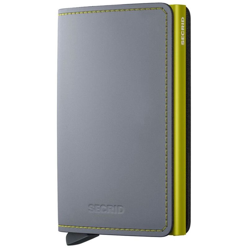 Secrid Slimwallet Matte Sm Grey & Lime