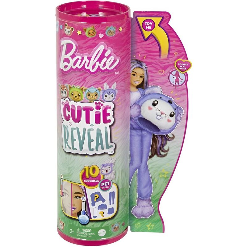 Barbie Cutie Reveal Barbie Costume Cuties Series Bunny In Koala Doll HRK26