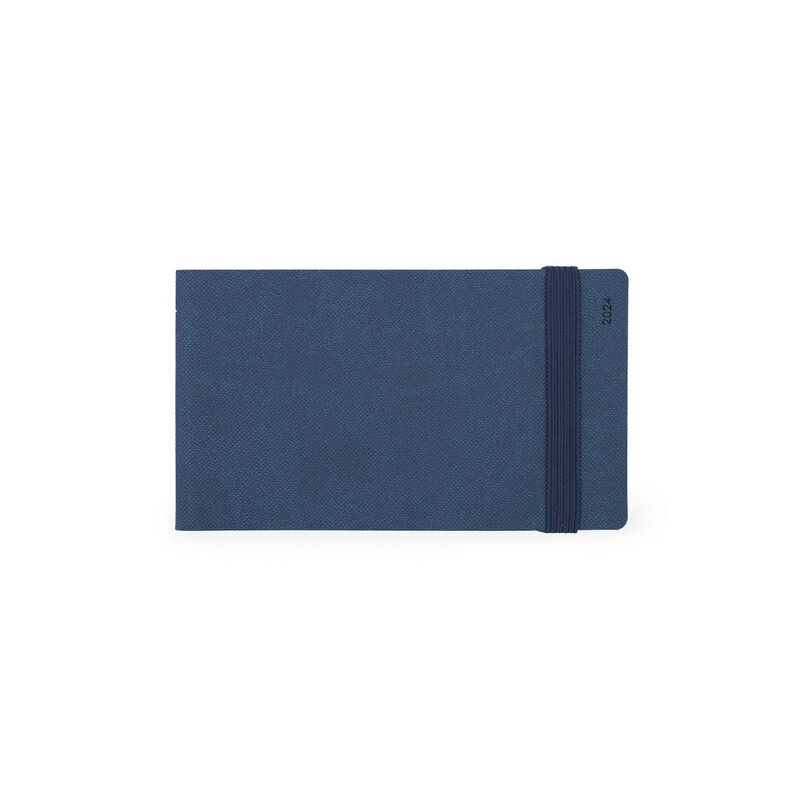 Legami 12-Month Diary - 2024 - Small Weekly Horizontal Diary -Blue