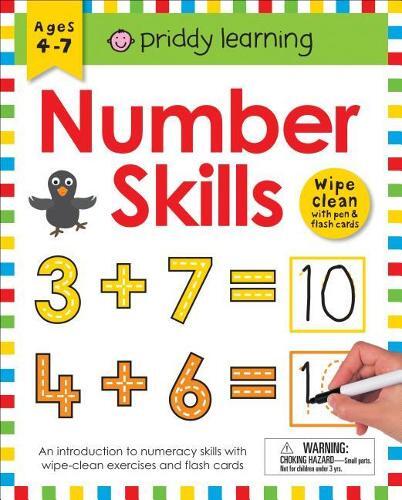 Wipe Clean Workbook: Number Skills | Roger Priddy