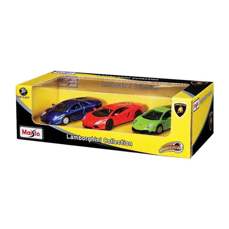 Maisto 4.5 Inch Lamborghini Pack of 3