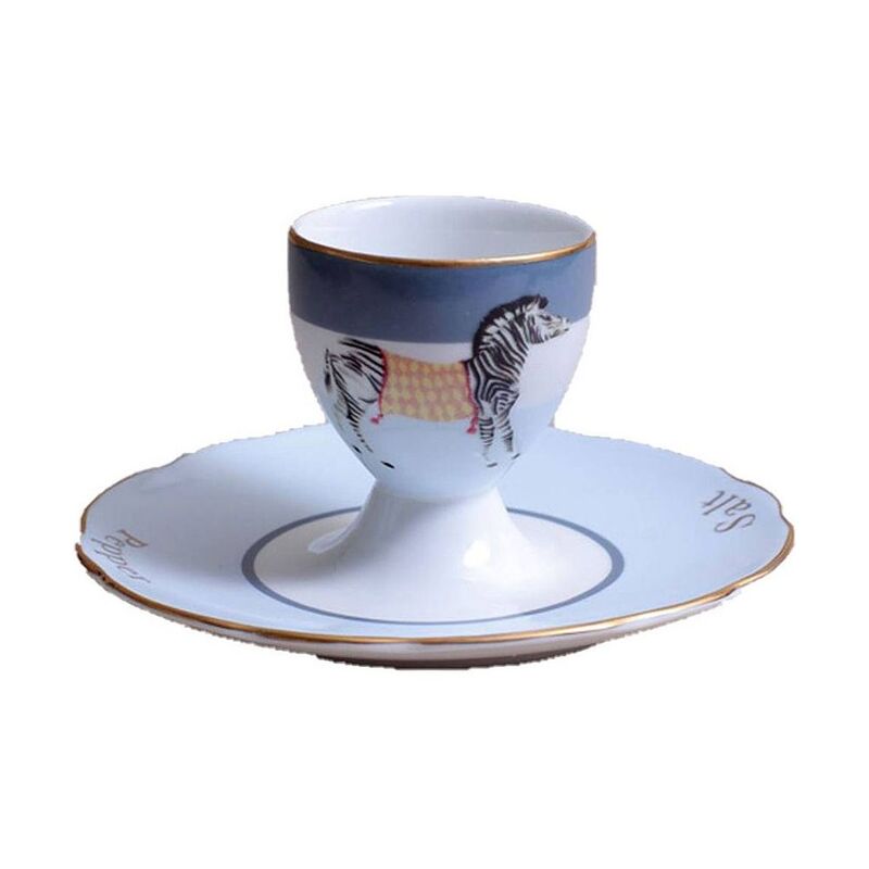 Yvonne Ellen Egg Cup - Zebra