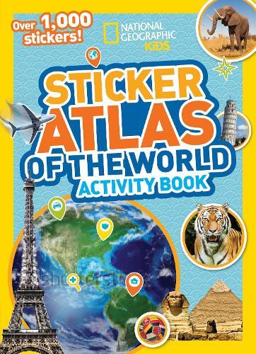 World Atlas Sticker Activity Book - Over 1000 Stickers!