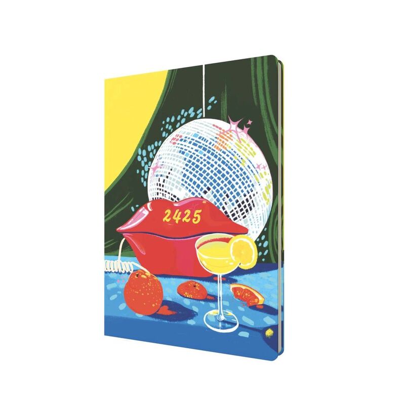 Collins Debden Party On Academic July 2024 - July 25 Pocket Week To View Mid Year Diary Planner School/ College/ University Term Journal - Lip - PO...