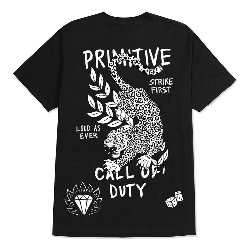Primitive x Call of Duty Task Force Men's T-Shirt - Black Primitive x Call of Duty Task Force Men's T-Shirt - Black